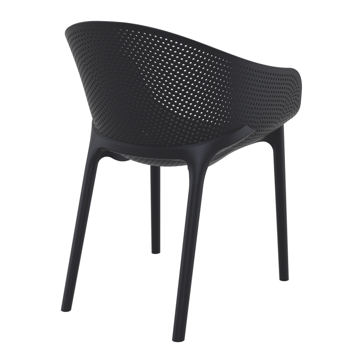 ST RAIN PRO  Antracit design Plastic outdoor chair